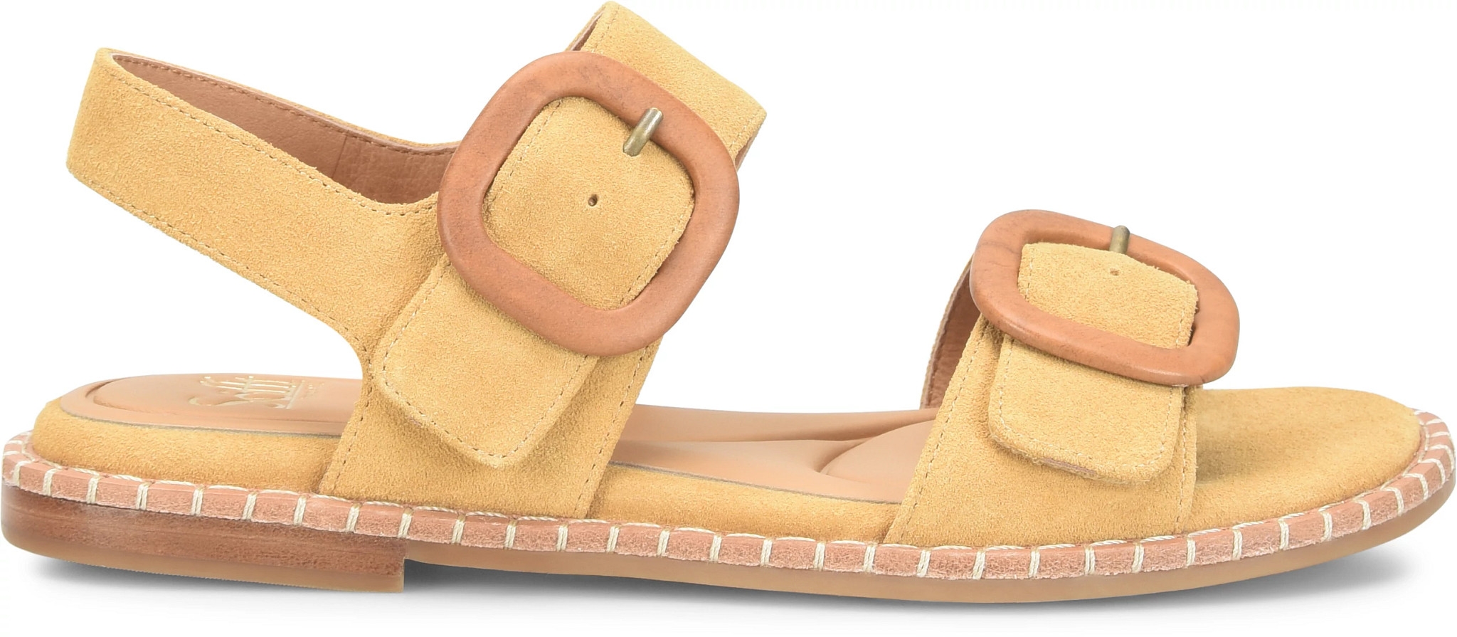 Napa se muestra en la Goldenrod Suede (Amarilla)