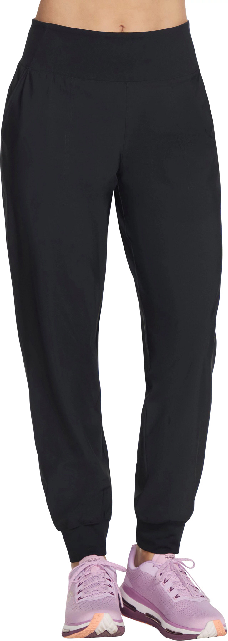 Women's Skechers Journey Jogger shown in Black (Black)