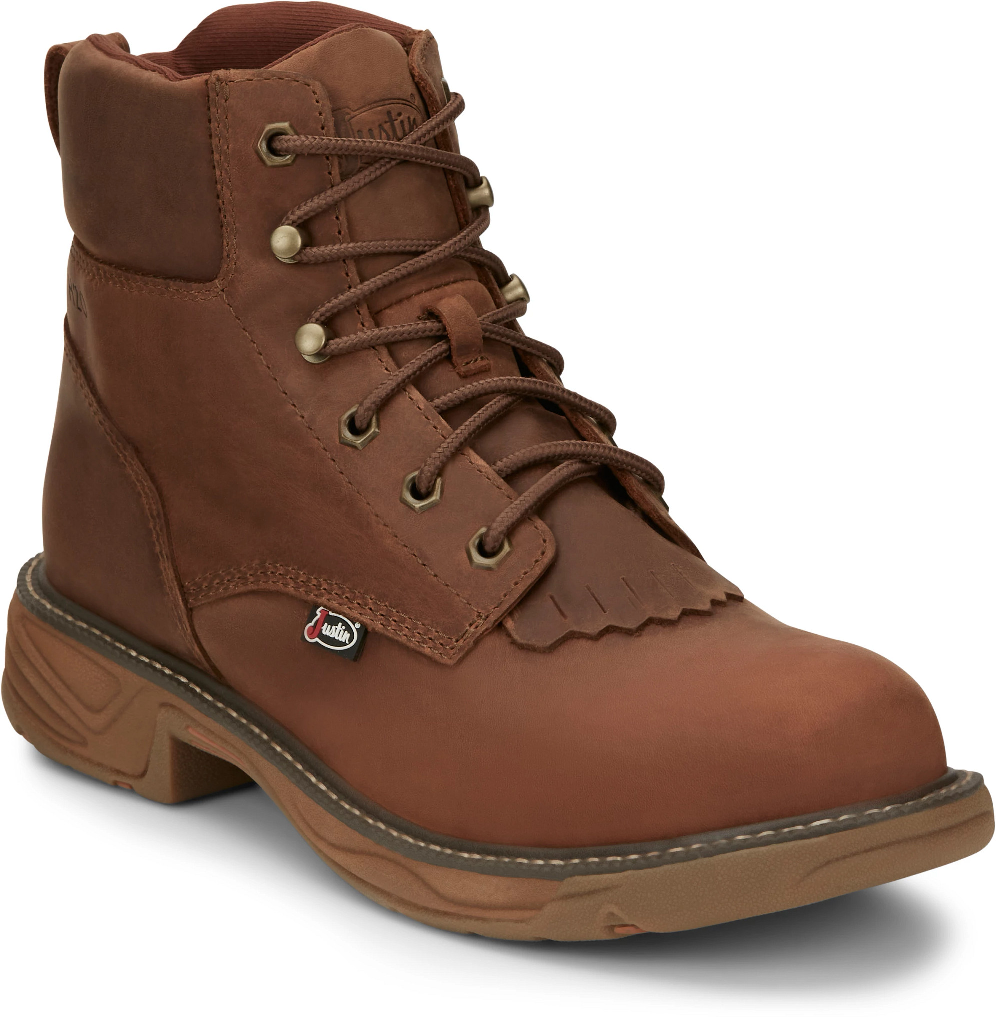 Justin roper lace up work boots best sale