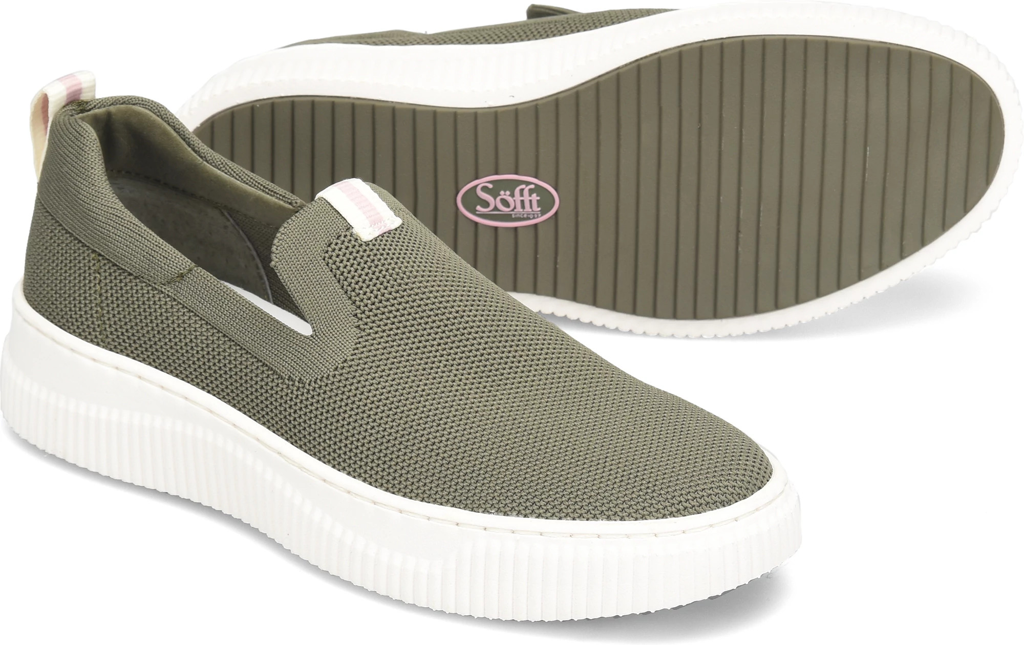 Sofft slip store on sneakers