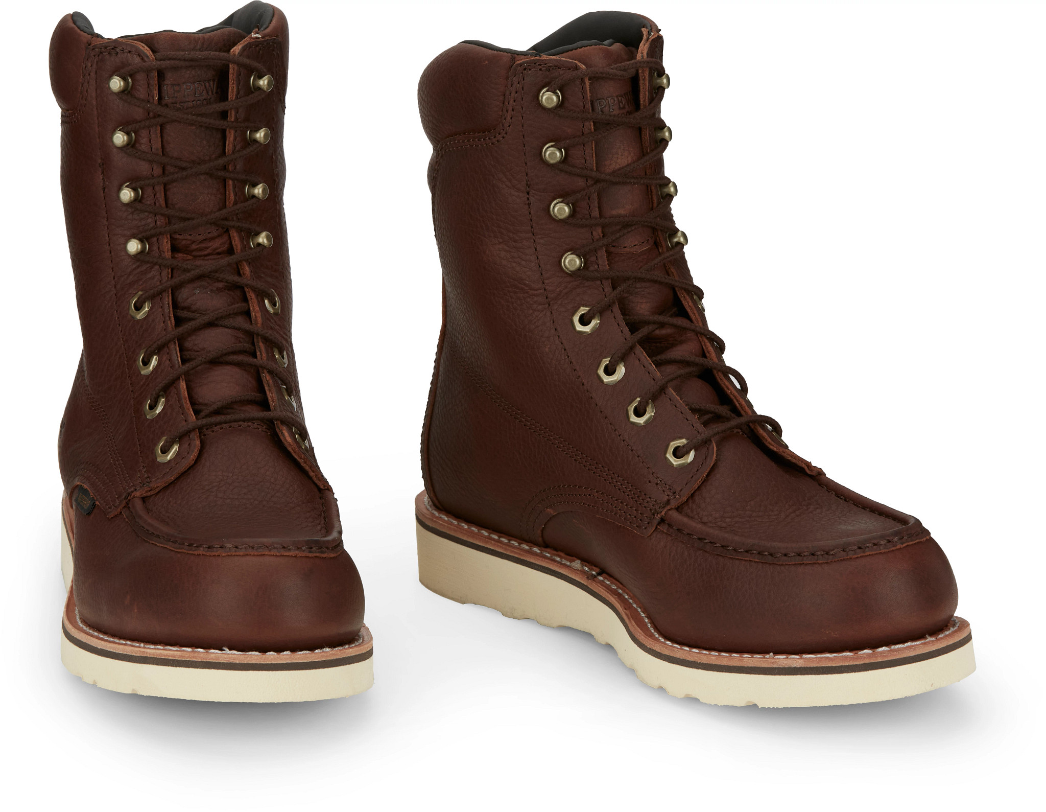 Chippewa boot 2025 laces flat