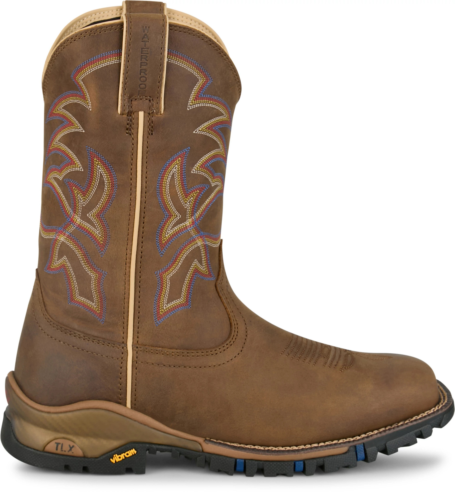 Men's Tony Lama Roustabout 11" Waterproof shown in Tan (Tan)