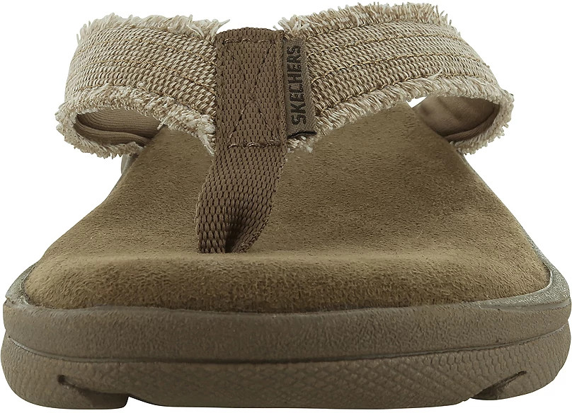 NEW NO BOX - SIZE 7  Men Skechers Relaxed Fit Supreme Bosnia Sandals 64152 Brown Men main image 2