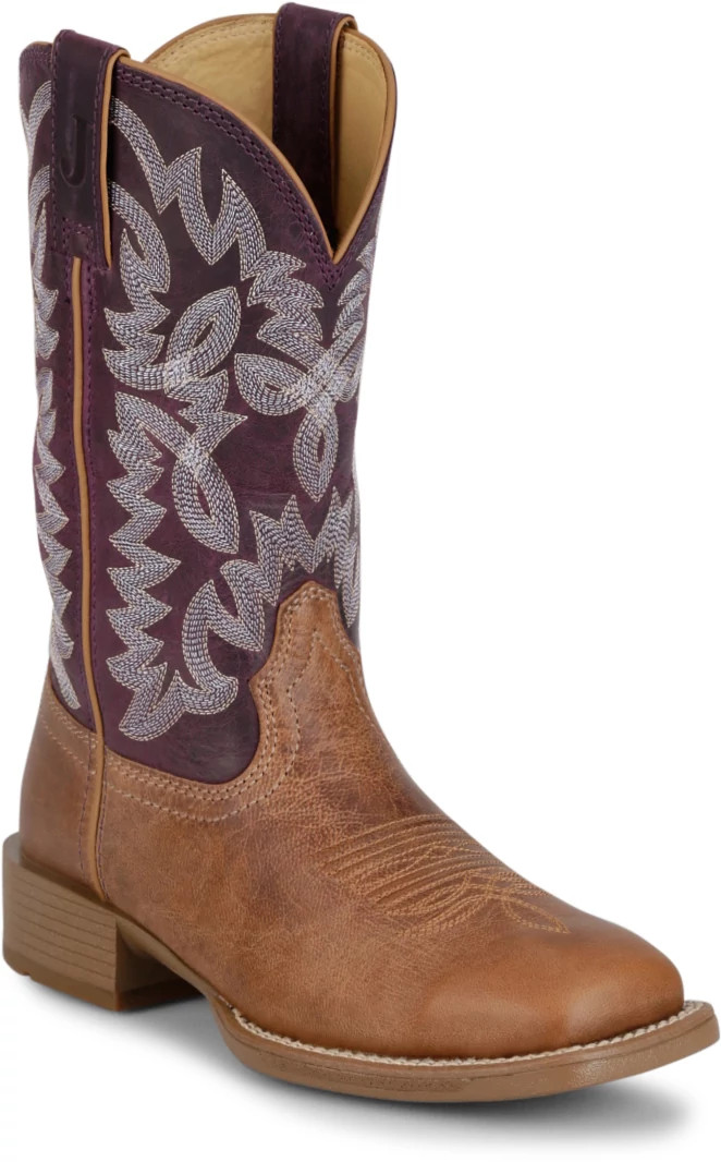 Ashtyn 11" Western  shown in Chestnut (Tan)