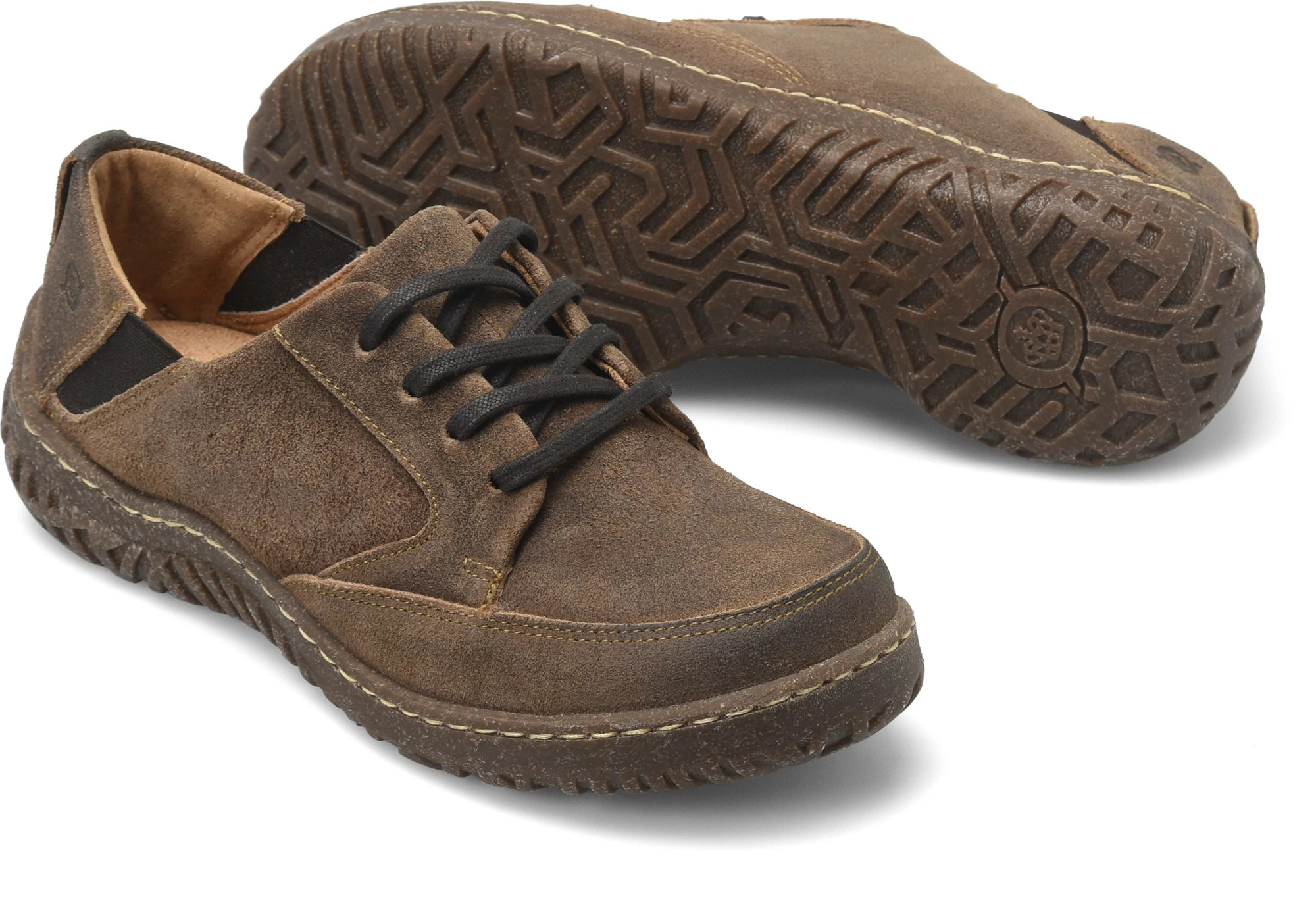 Banon shown in Taupe Suede (Tan)