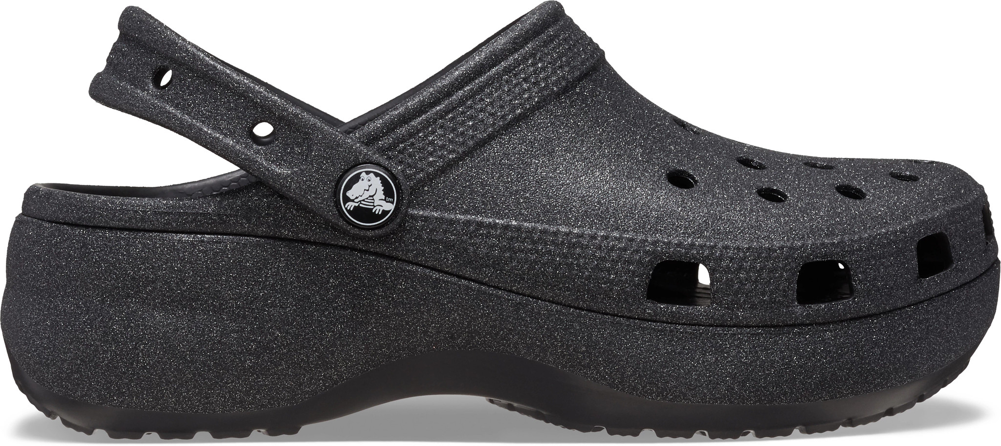 Women's Crocs Classic Platform Glitter Clog | Super Shoes