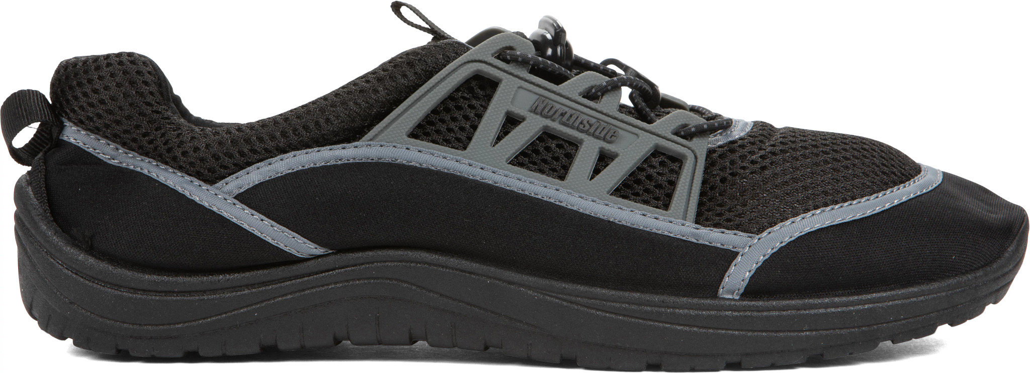 Men's Northside Brille 3.0 Aqua Sock shown in Black/Grey (Black)