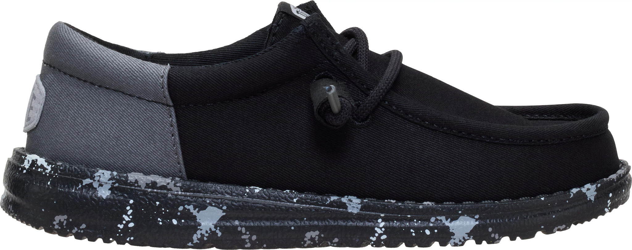 Boy's Hey Dude Wally Funk Y Splatter Camo shown in Black/Multi (Black)