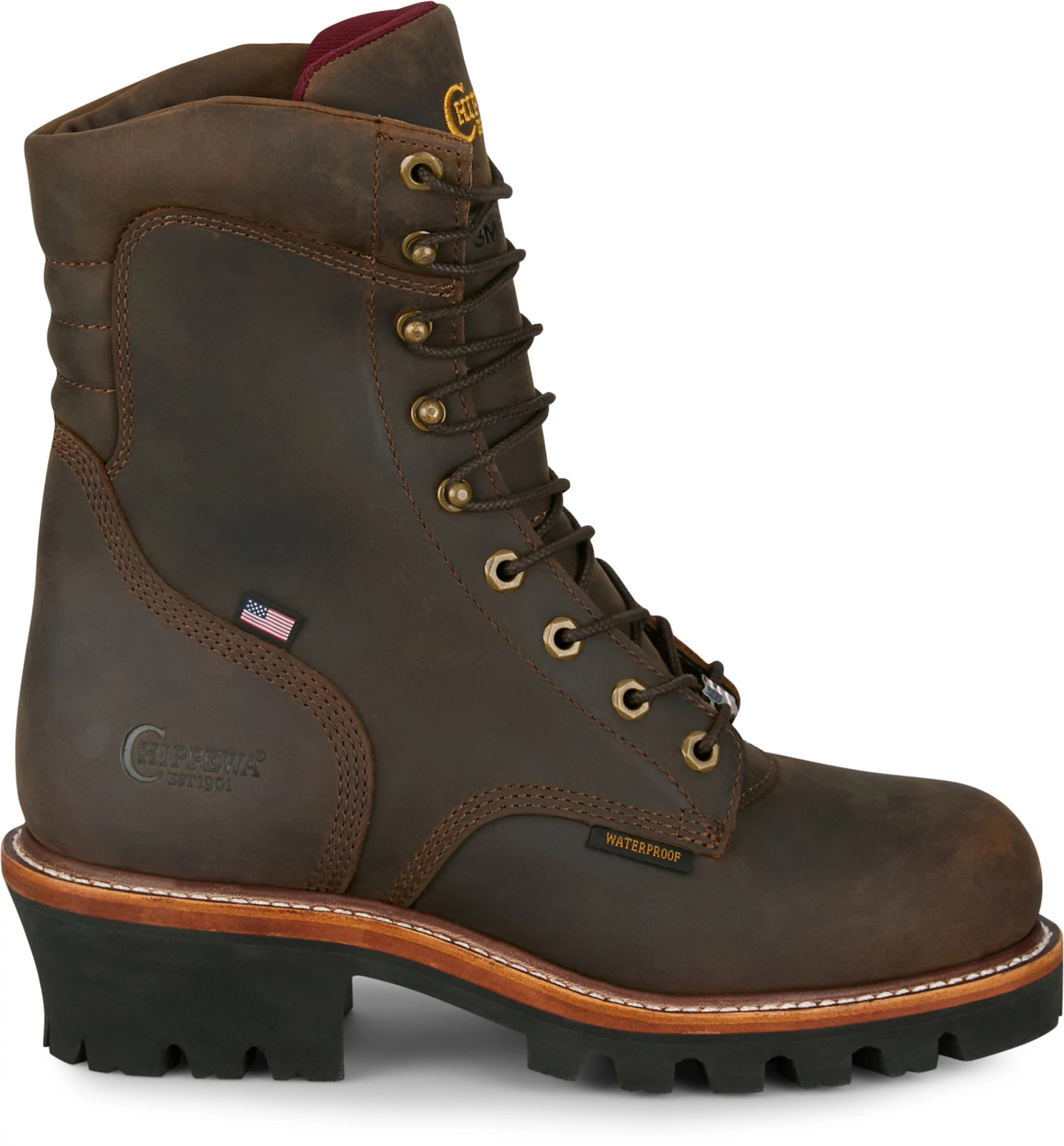 希少　ビンテージ USA製 B-6 US SHEEPSKIN Lサイズ程度 Super Logger 9