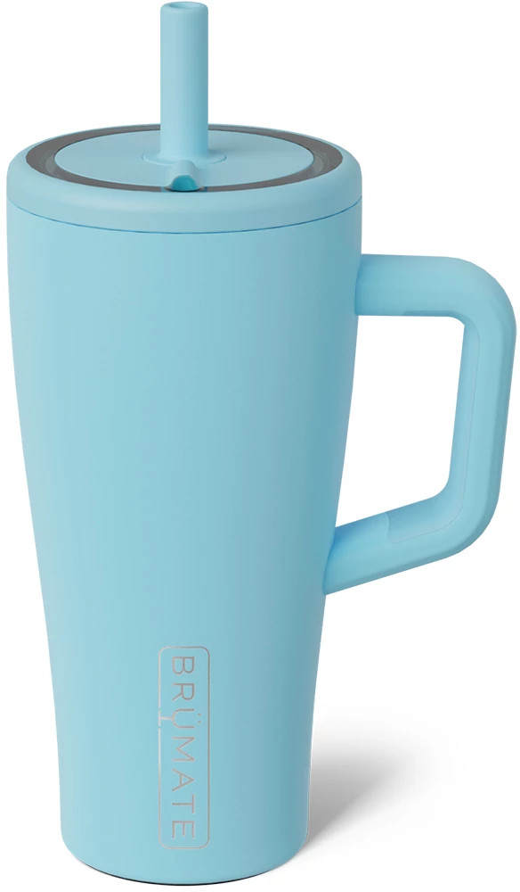 Unisex Brumate Era 20oz Straw Tumbler shown in Glacier (Blue)