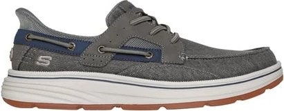 Men's Skechers Slip-Ins Troutt Davey shown in Gray (Grey)