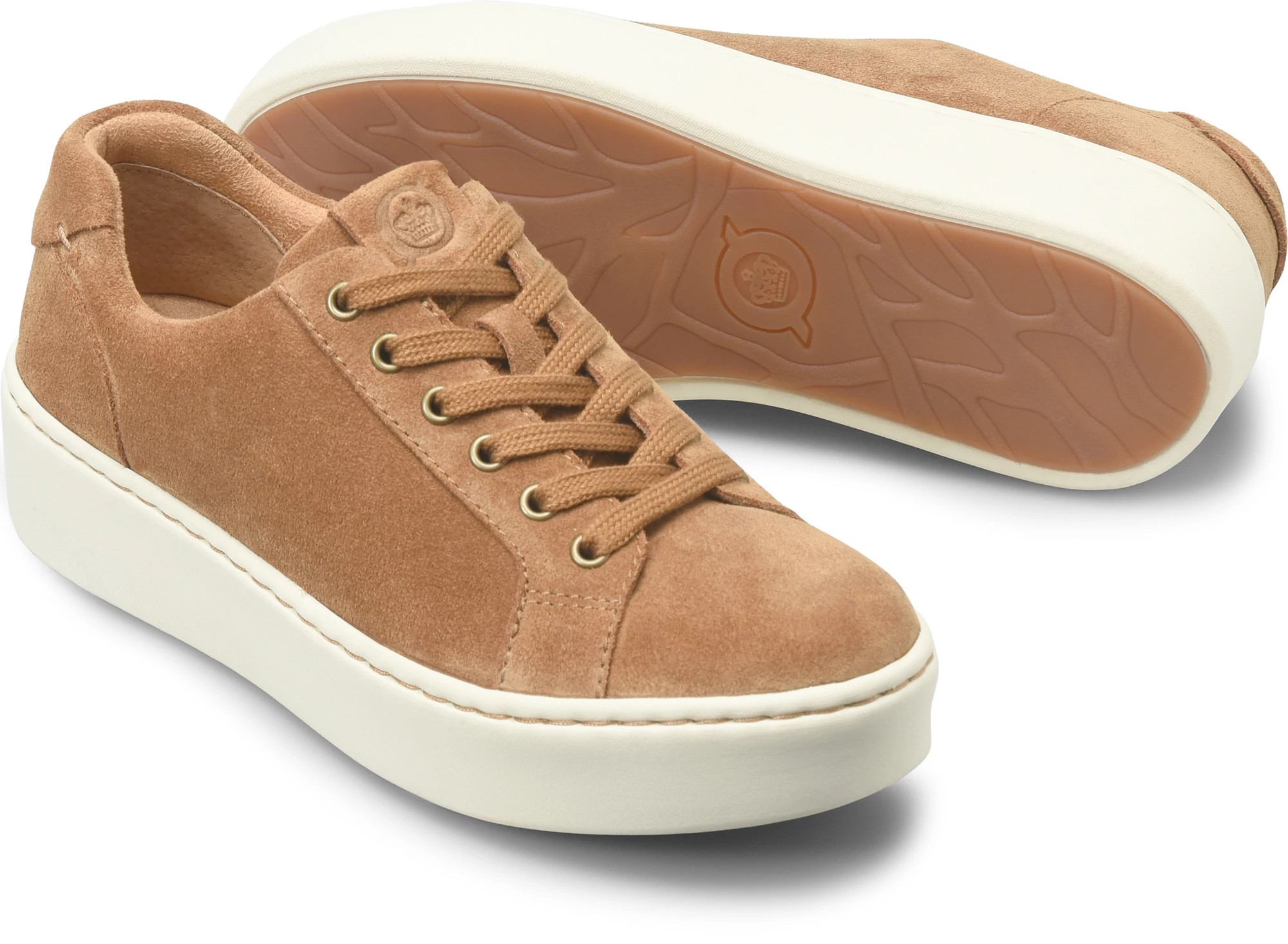 Mira shown in Tan Suede (Tan)