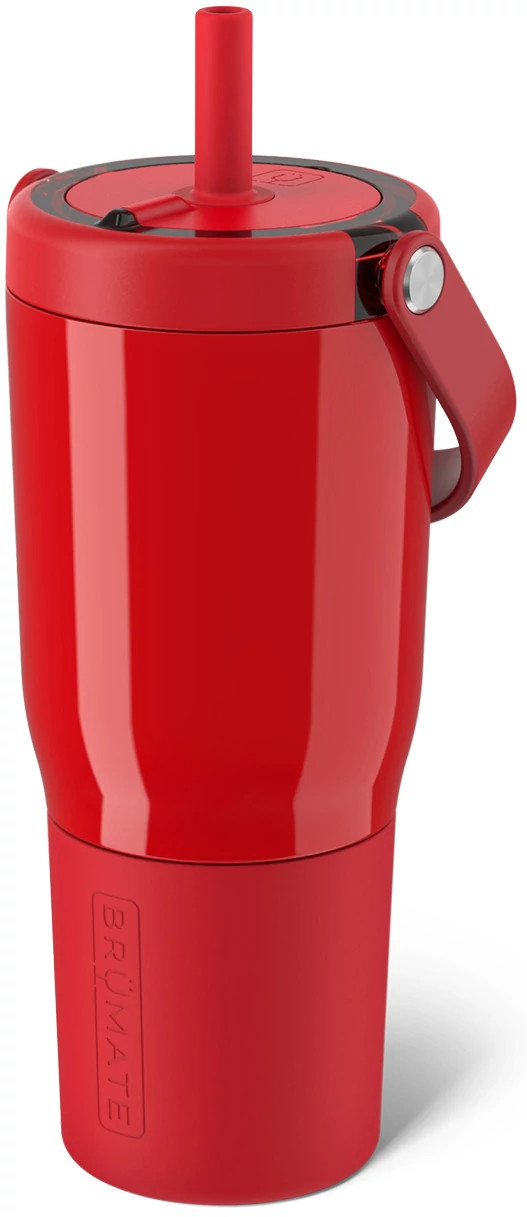 Unisex Brumate Resa 25oz Handled Tumbler shown in Maraschino (Red)