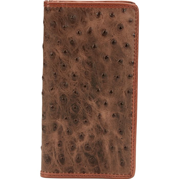 Ostrich Print Rodeo Wallet | Tony Lama