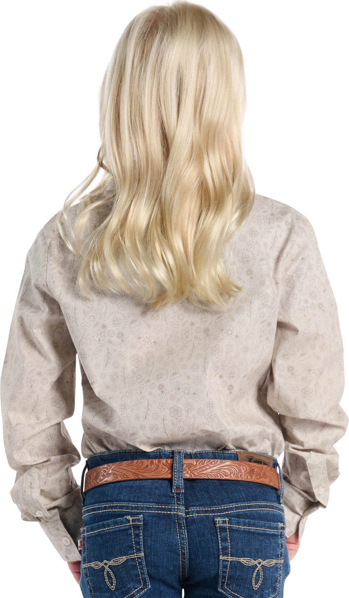 トップス justin Justin Girls Woven Shirt | Justin Boots