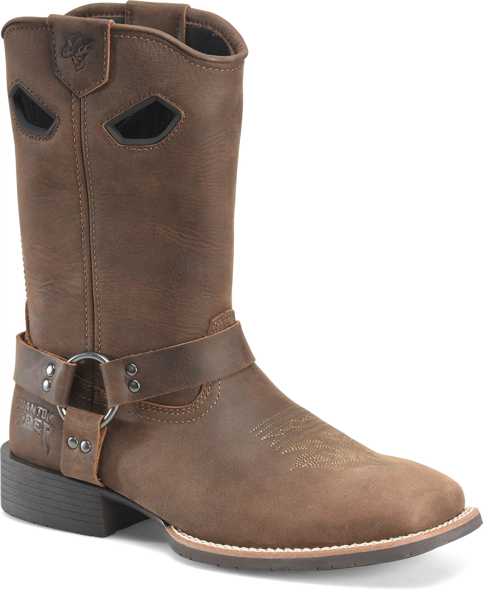 Bottes Western Double H Homme - Taille 14 EE - Cuir Américain