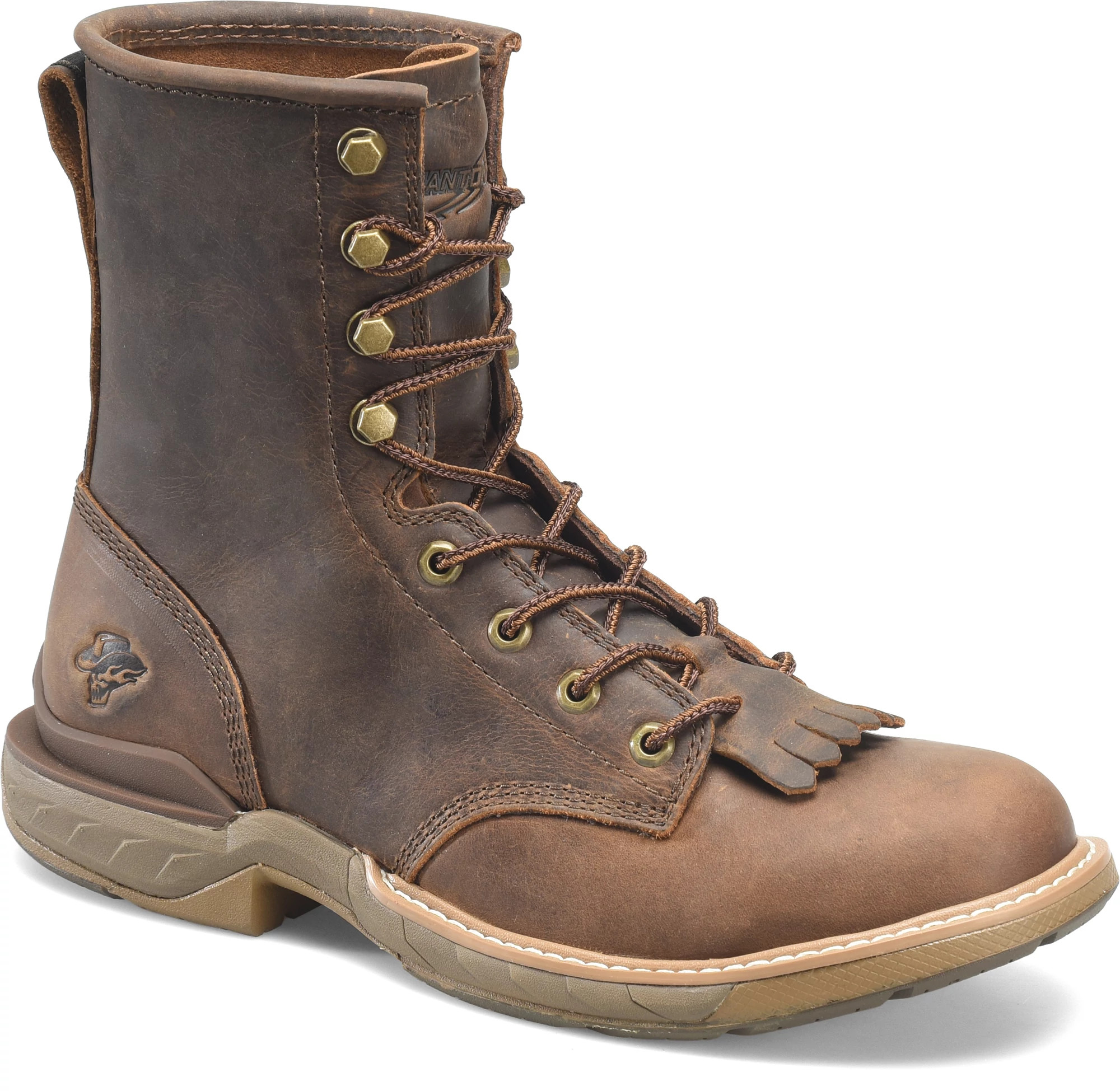 Lace up roper boots mens best sale