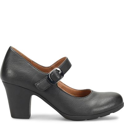 dark grey womens dress shoes Aayomet Casual Dress Shoes for Women for Work New Cowhide Mother Shoes Breathable Soft Bottom Female Large Yards Of Shoes Flat,Black 7