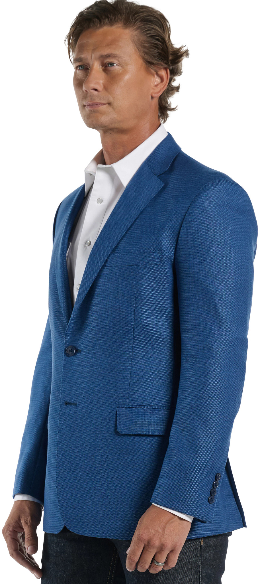 Tony Lama Sport Coat se muestra en la Artic (Azul)