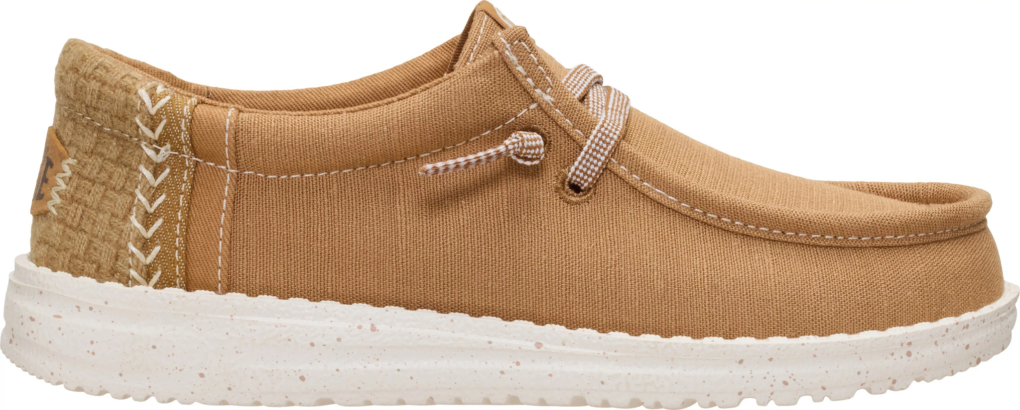 Boy's Hey Dude Wally Break Y Heathered Woven shown in Light Brown (Brown)