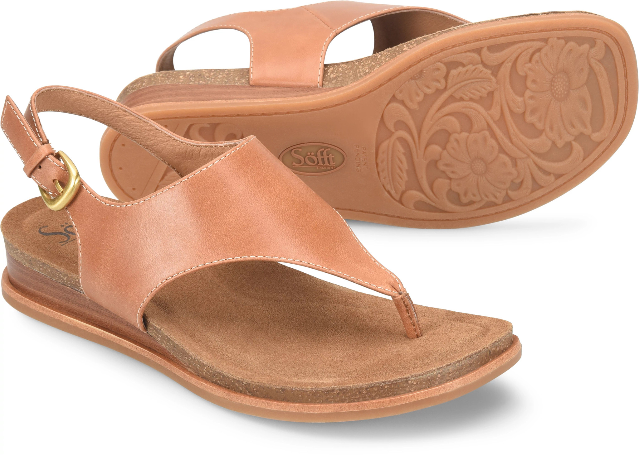 サンダル・ミュール BOYY Women Sandals PUFFYSANDAL CAROB BROWN Tan Leather Sandals | Chico's