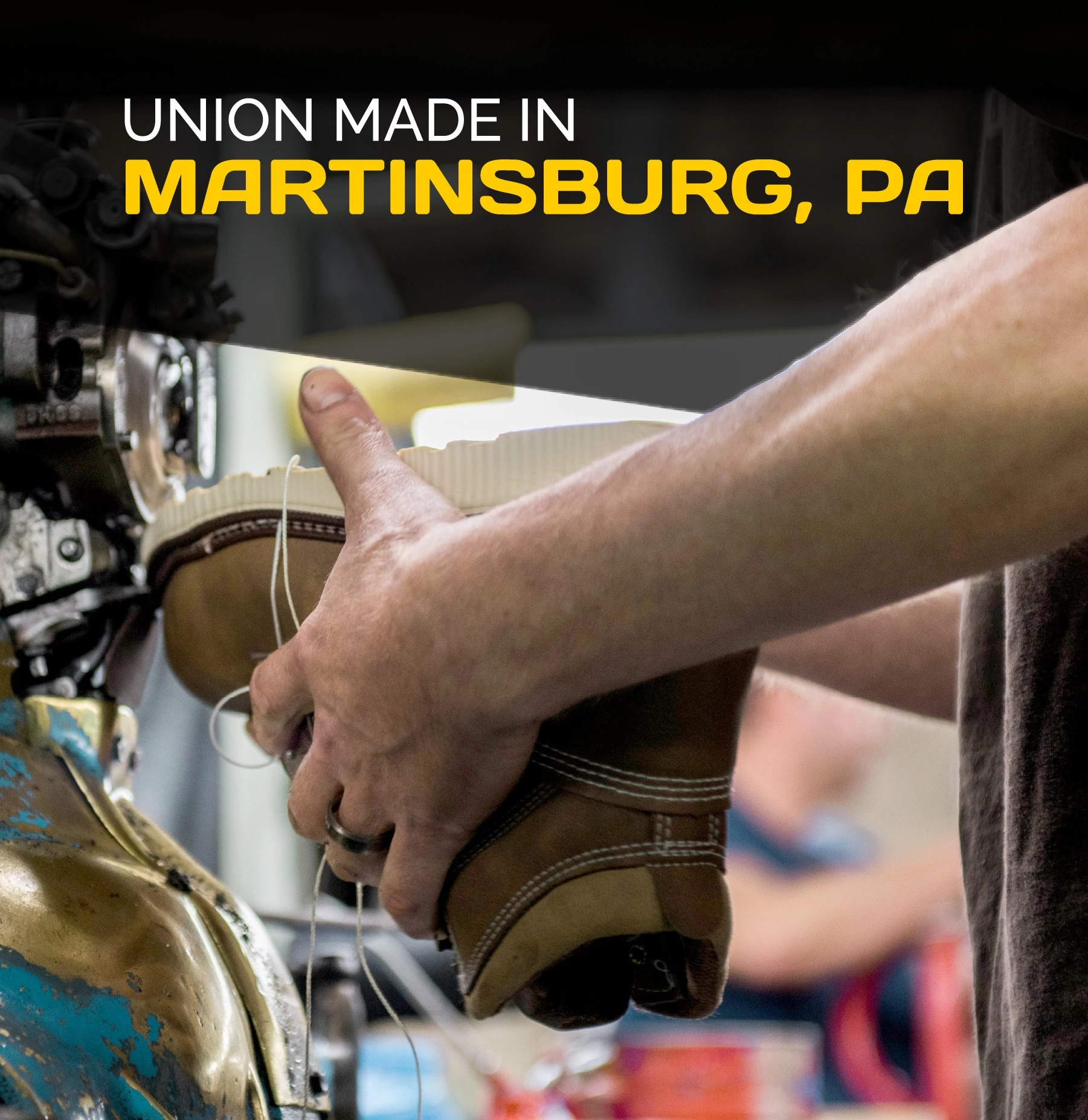 These Boots are Union Made in Martinsburg, Pennsylvania Carolina Shoe