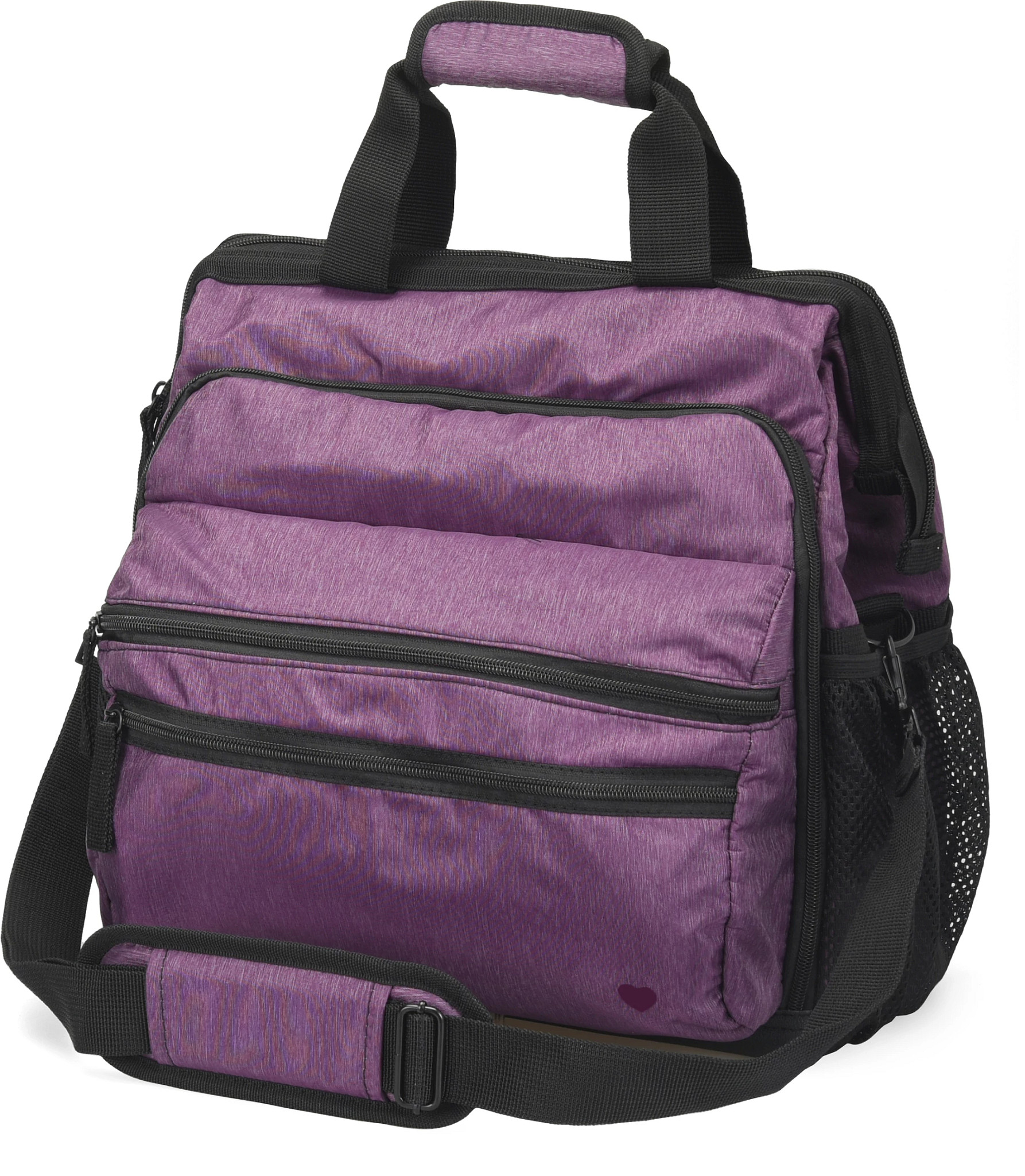 The Ultimate Nursing Bag 2.0 se muestra en la Plum Linen (Morada)