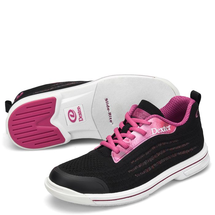 DEXTER DEXLITE KNIT BLACK/PINK * discontinued