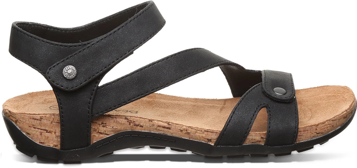 Women's Bearpaw Solana shown in Black (Black)