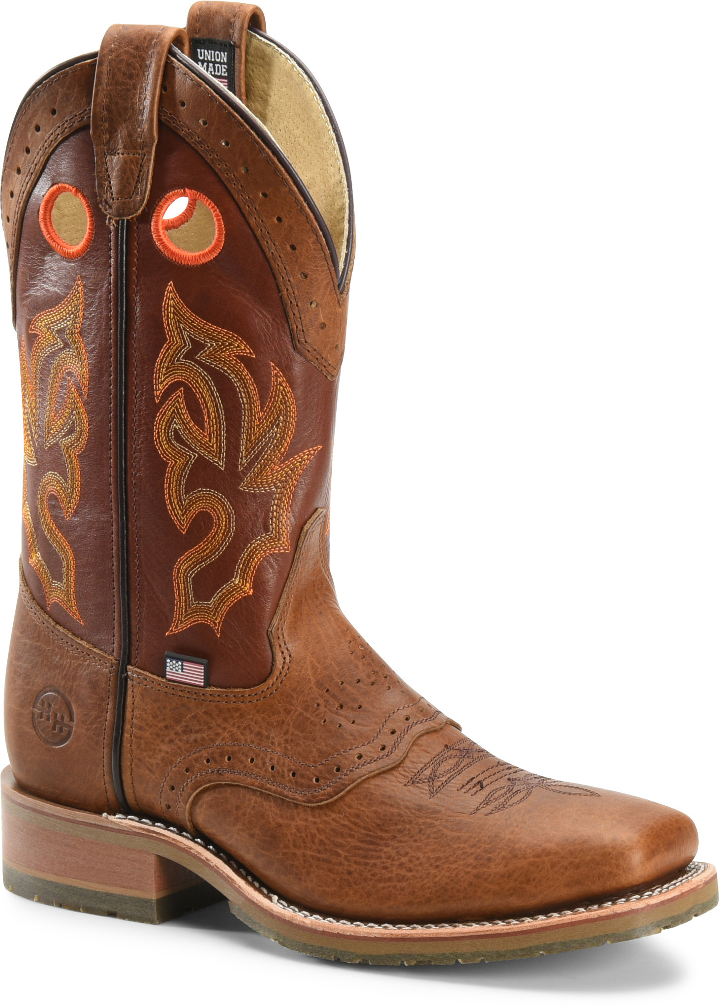 Double h round toe 2024 boots