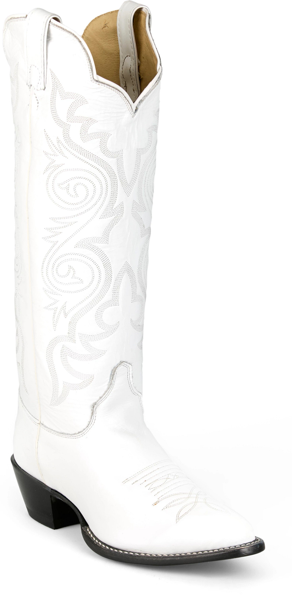 Rodeo Queen 16" Western shown in Snow (White)