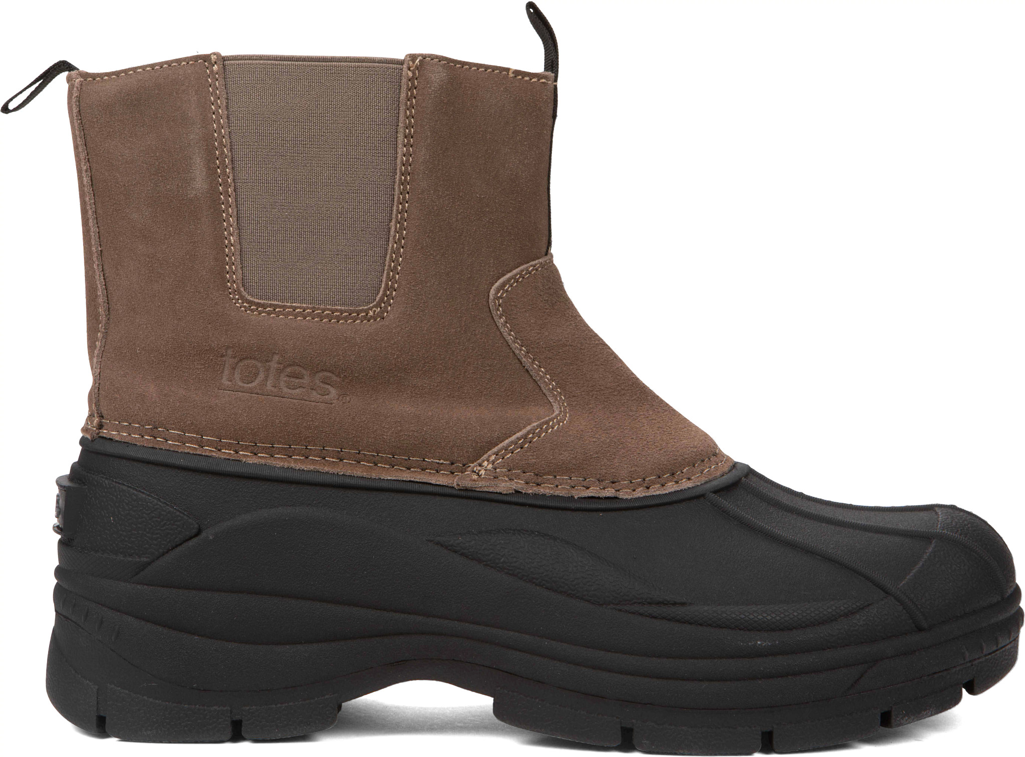 Totes Pull On 200 Gram Insulated Winter Boot Super Shoes