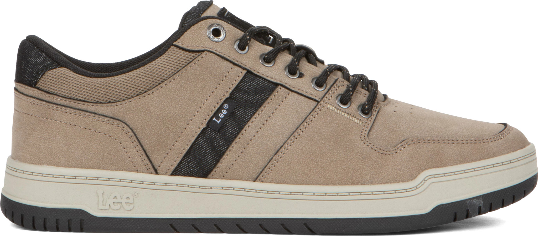 Men's Lee Noah Lifestyle Lace Up Oxford shown in Driftwood (Tan)