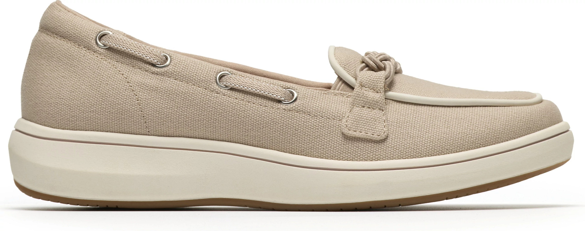 Women's Clarks Cloudsteppers Breeze Sky Bay shown in Sand (Brown)