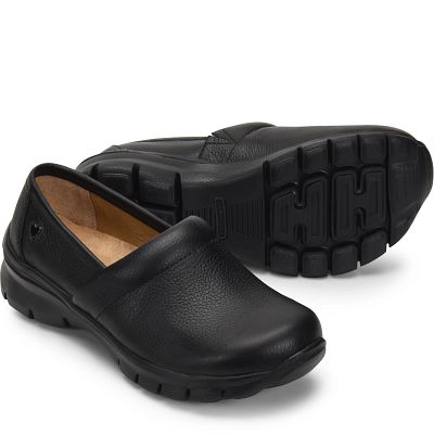 Doussprt - Zapatos para caminar, zapatillas sin cordones fáciles de poner,  para mujeres, niñas, enfermeras, plataforma con colchón de aire de malla