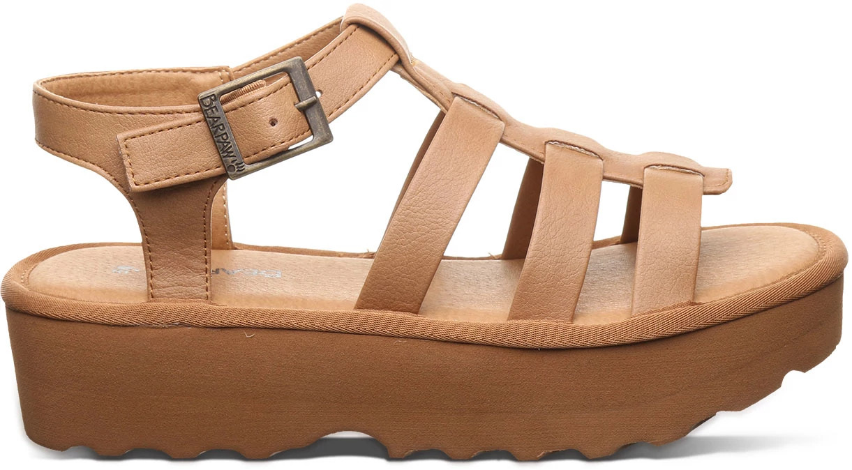 Women's Bearpaw High Seas Fisherman shown in Iced Coffee (Tan)