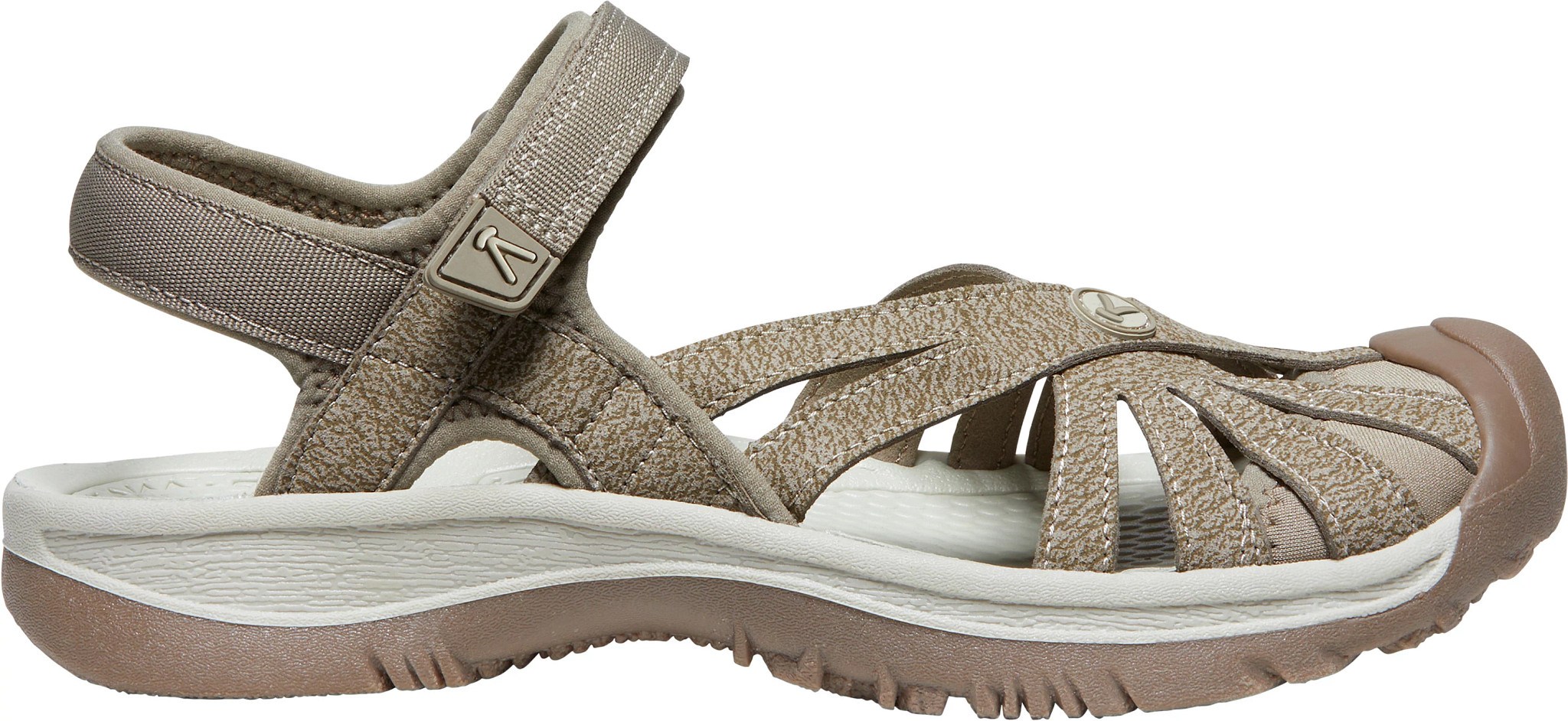 Women's KEEN Rose shown in Brindle (Tan)