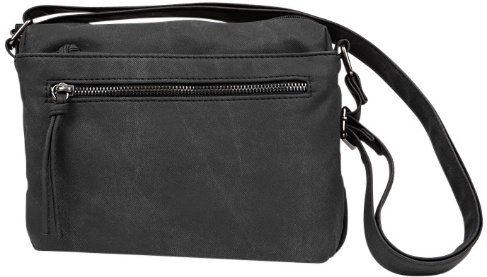 Women's Bueno Tie Dye Twill Washed Crossbody shown in Black (Black)