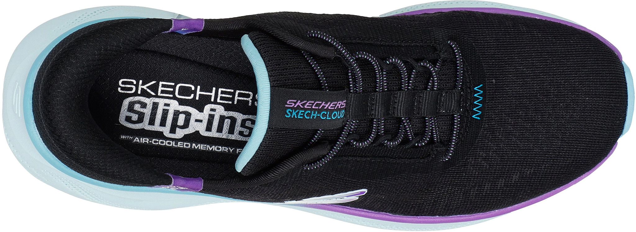 Maaaページ Women's Skechers 150560 Skech Cloud Slip In Walking Shoes