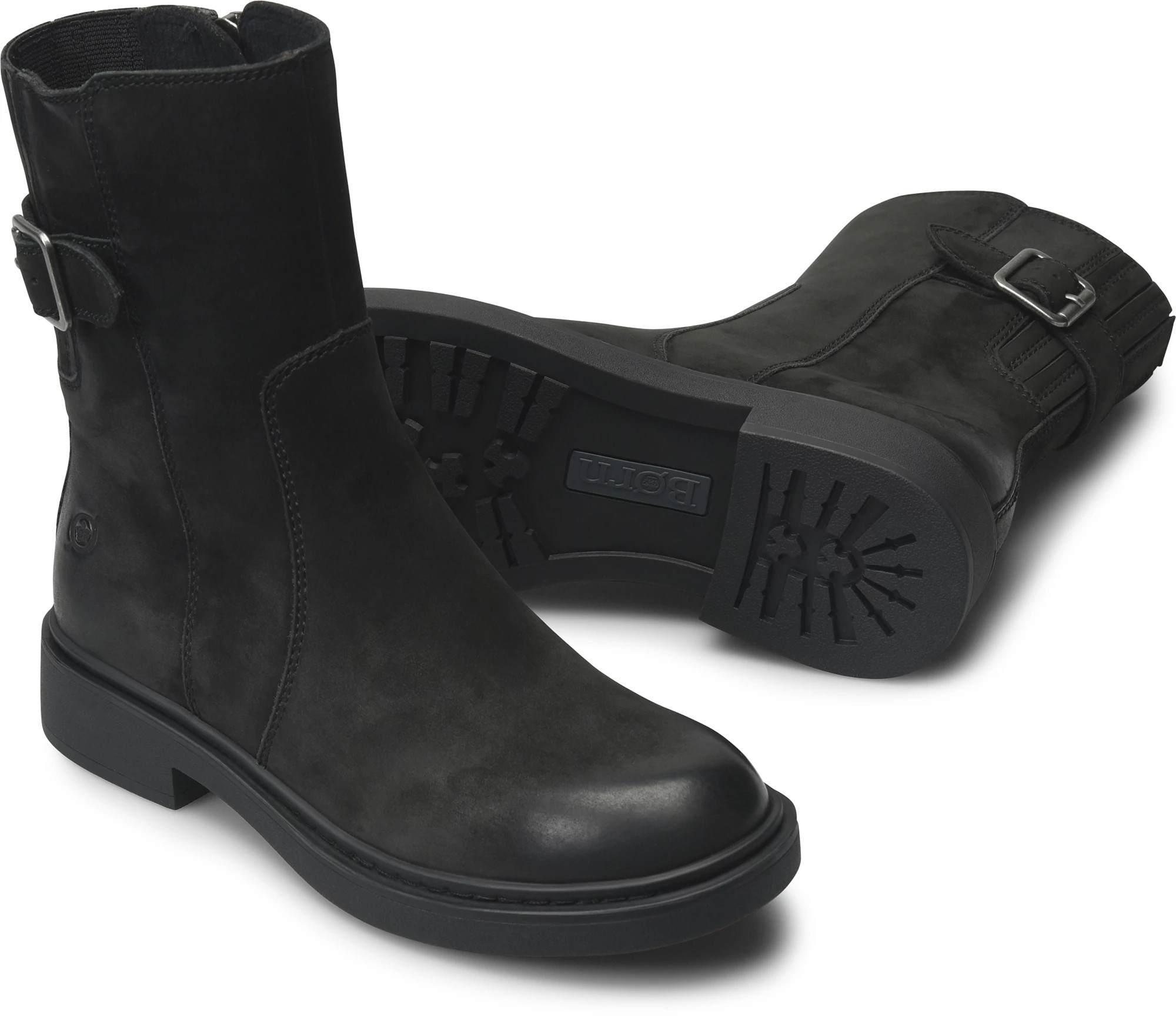 Boyer shown in Black Nubuck (Black)