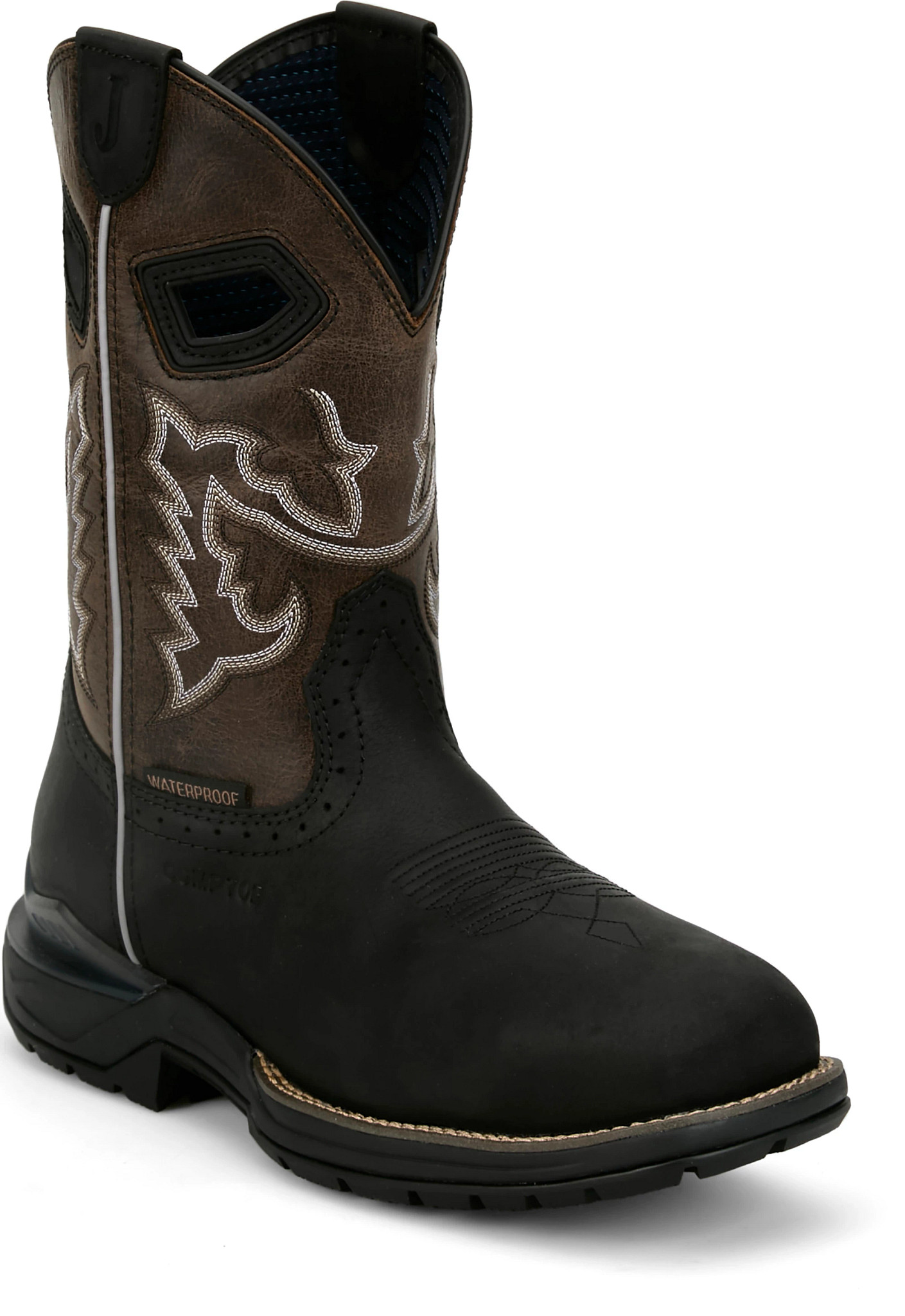 Chase 11" Waterproof Nano Comp Toe shown in Black (Black)