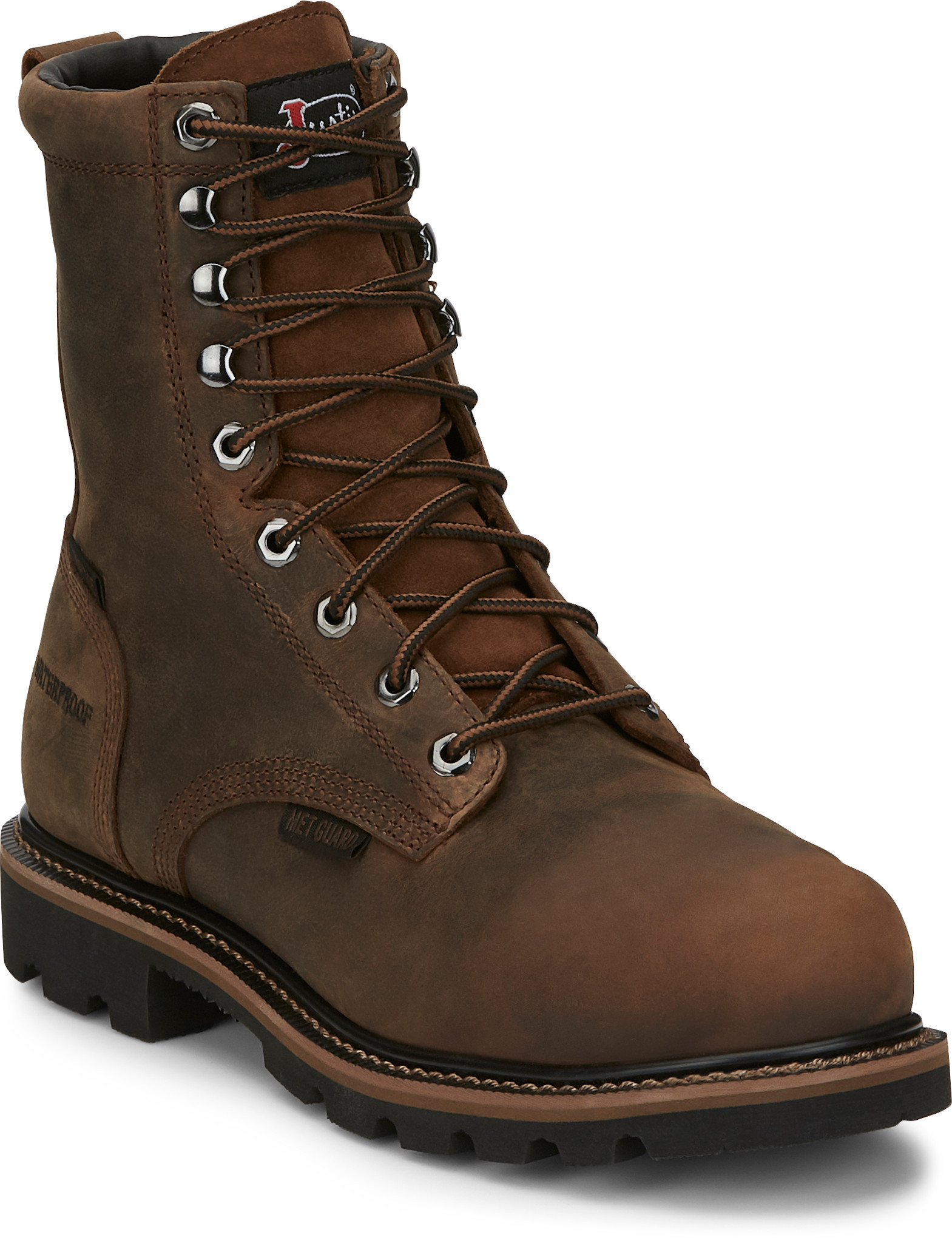 Justin wyoming hot sale lace up boots