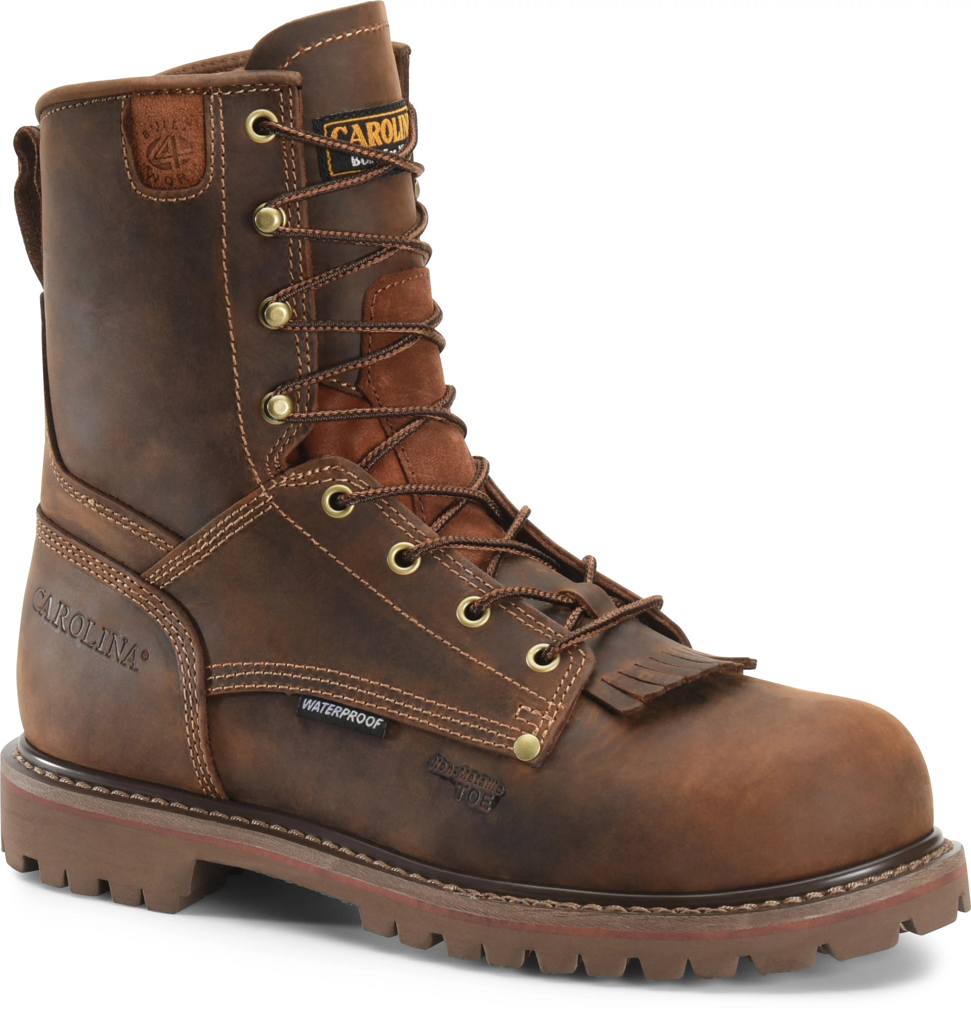 28 Series 8" Composite Toe Waterproof Work Boot shown in Brown (Brown)