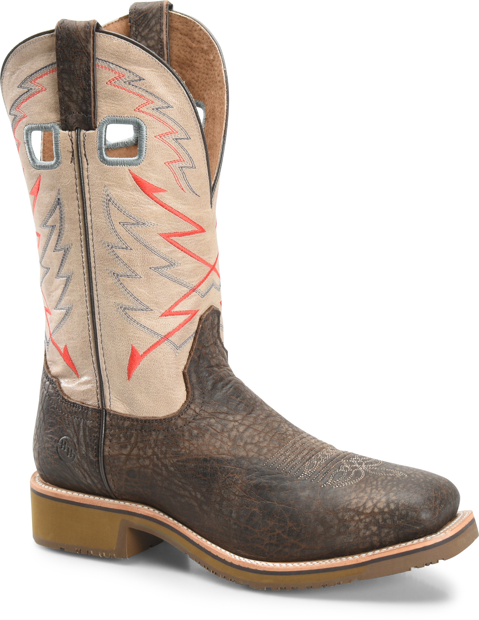 Double h square 2024 toe cowboy boots