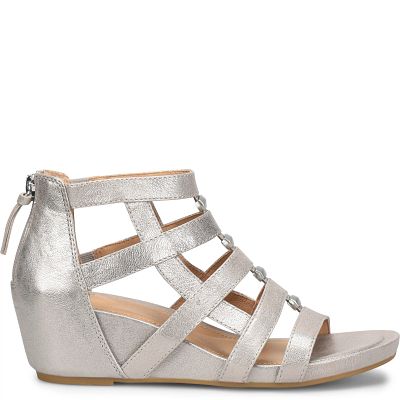 Sofft Trieste Cork Wedge Sandals • The Fashionable Housewife