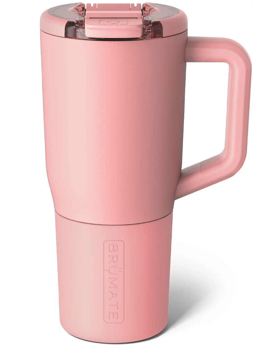 Brumate Muv 25oz Insulated Mug shown in Guava (Pink)