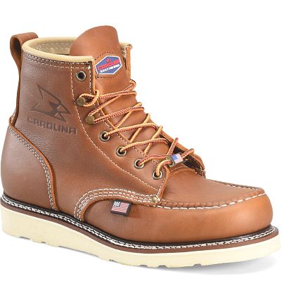 Botas De Trabajo Wolverine Moc-puntera Hombre Marrom En Botas