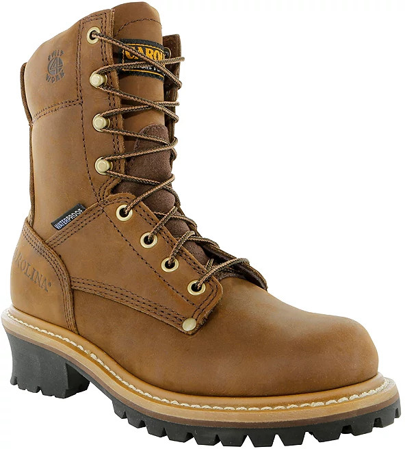 Carolina 8 Inch Waterproof Logger Super Shoes