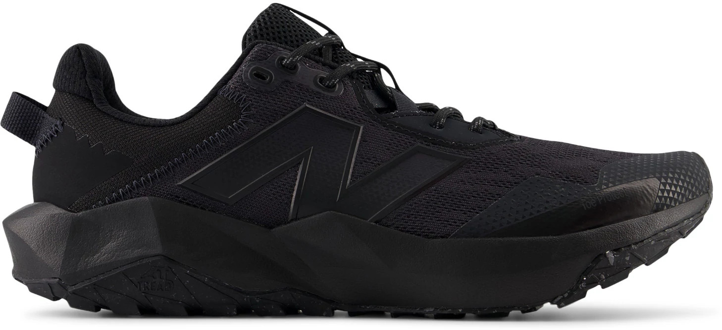 Men's New Balance Nitrelv6 Trail Runner shown in Black (Black)
