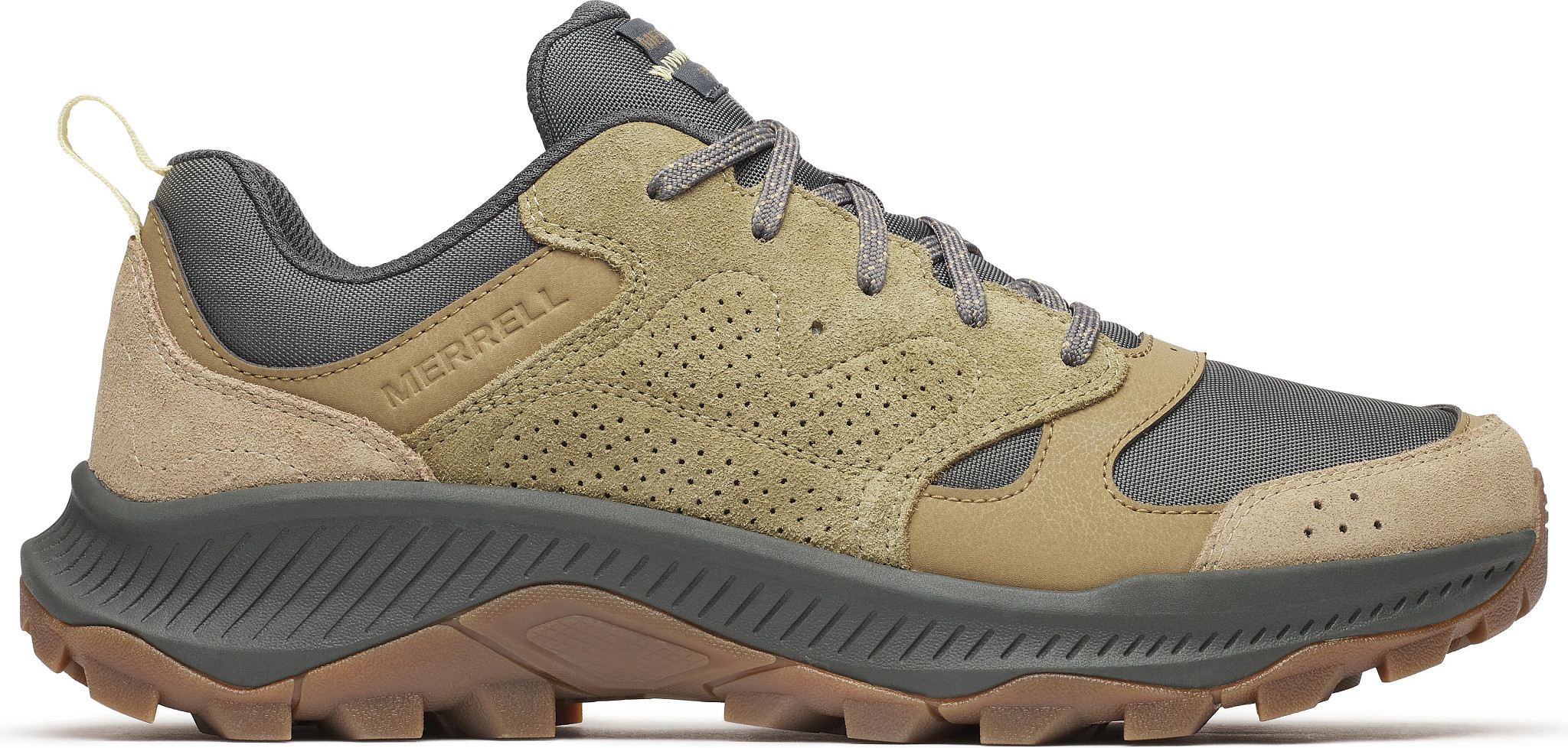 Men's Merrell Tempo Sol Low Trail shown in Mountain (Brown)